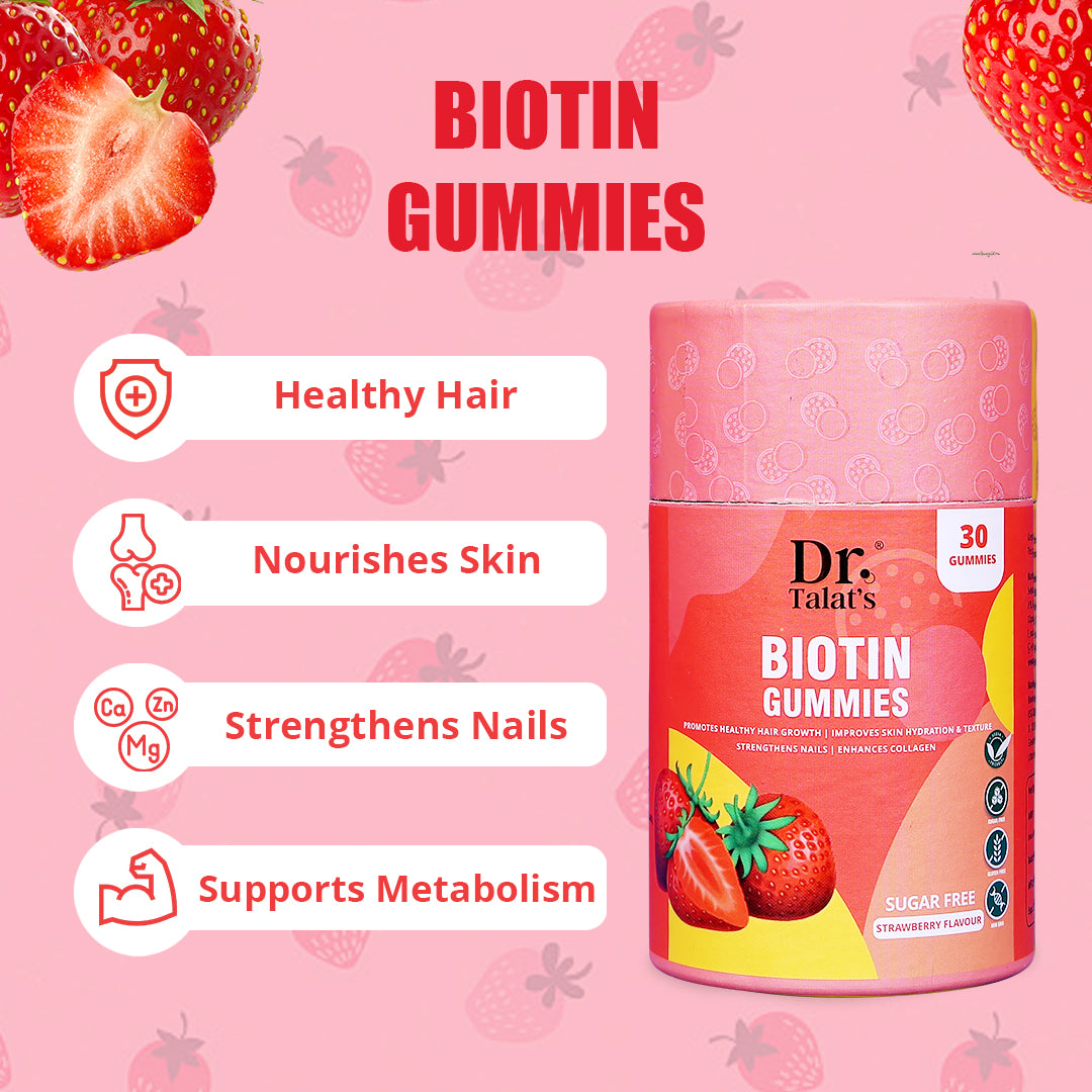 Biotin Gummies - SUGAR FREE