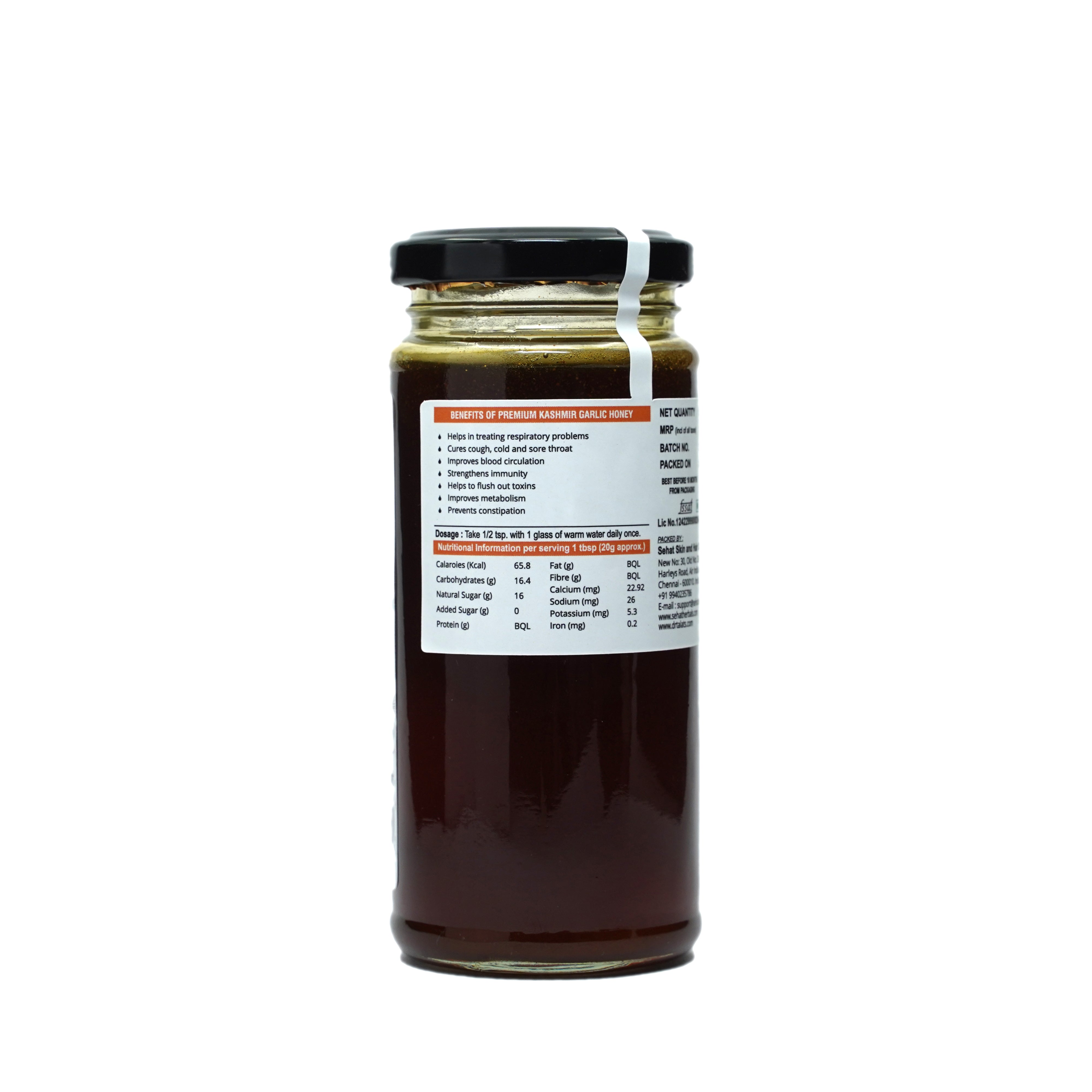 Premium Kashmir Garlic Honey