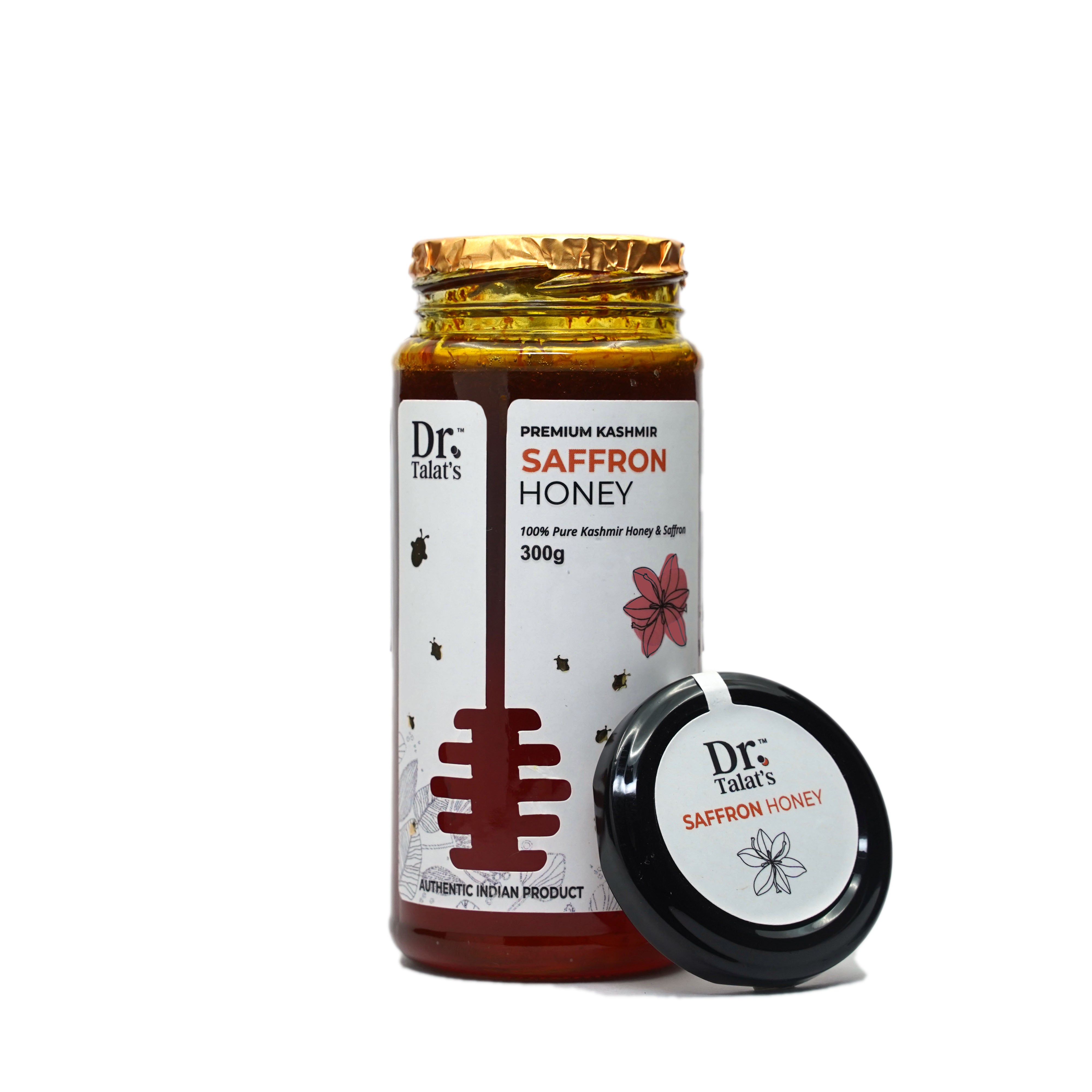 Premium Kashmir Saffron Honey
