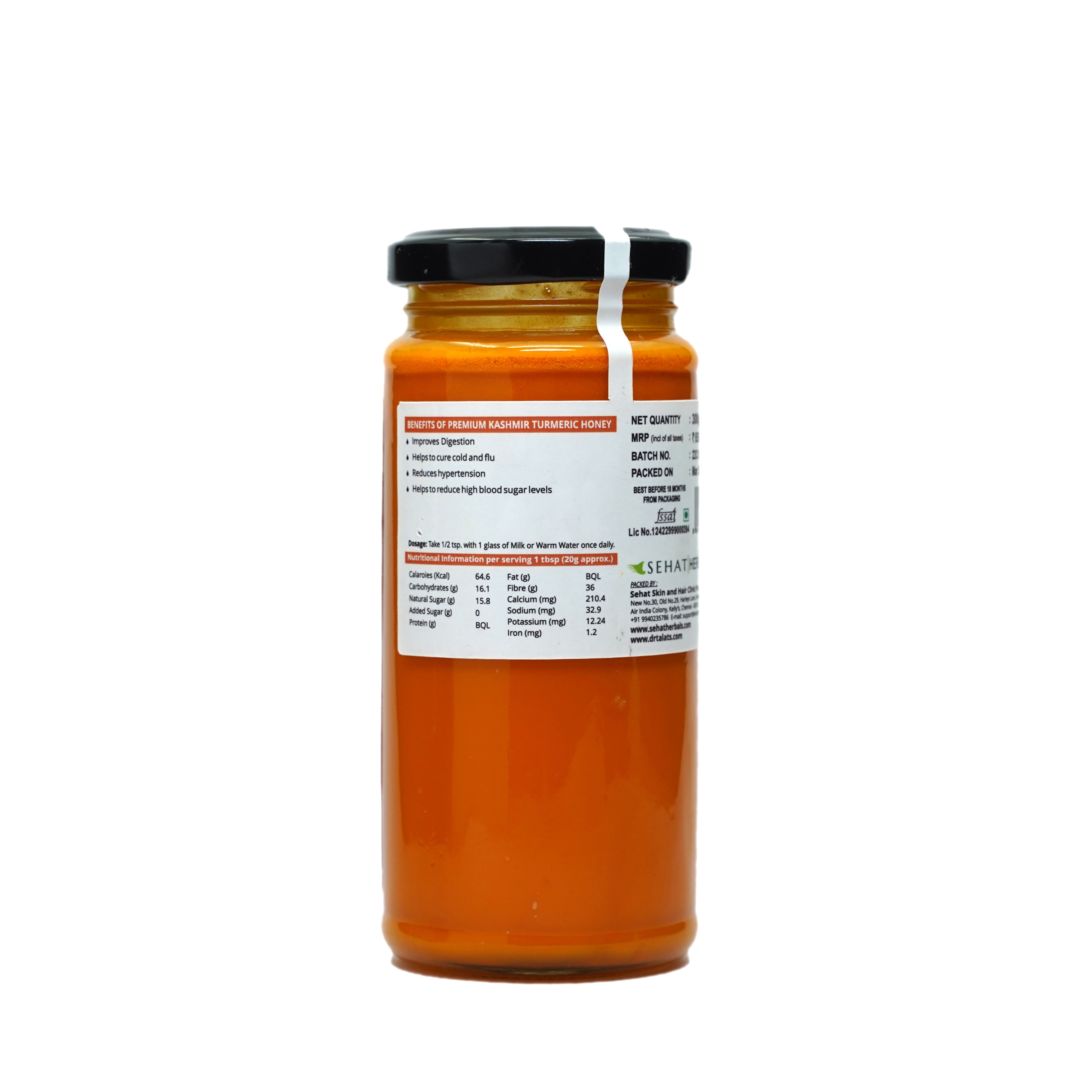 Premium Kashmir Turmeric Honey