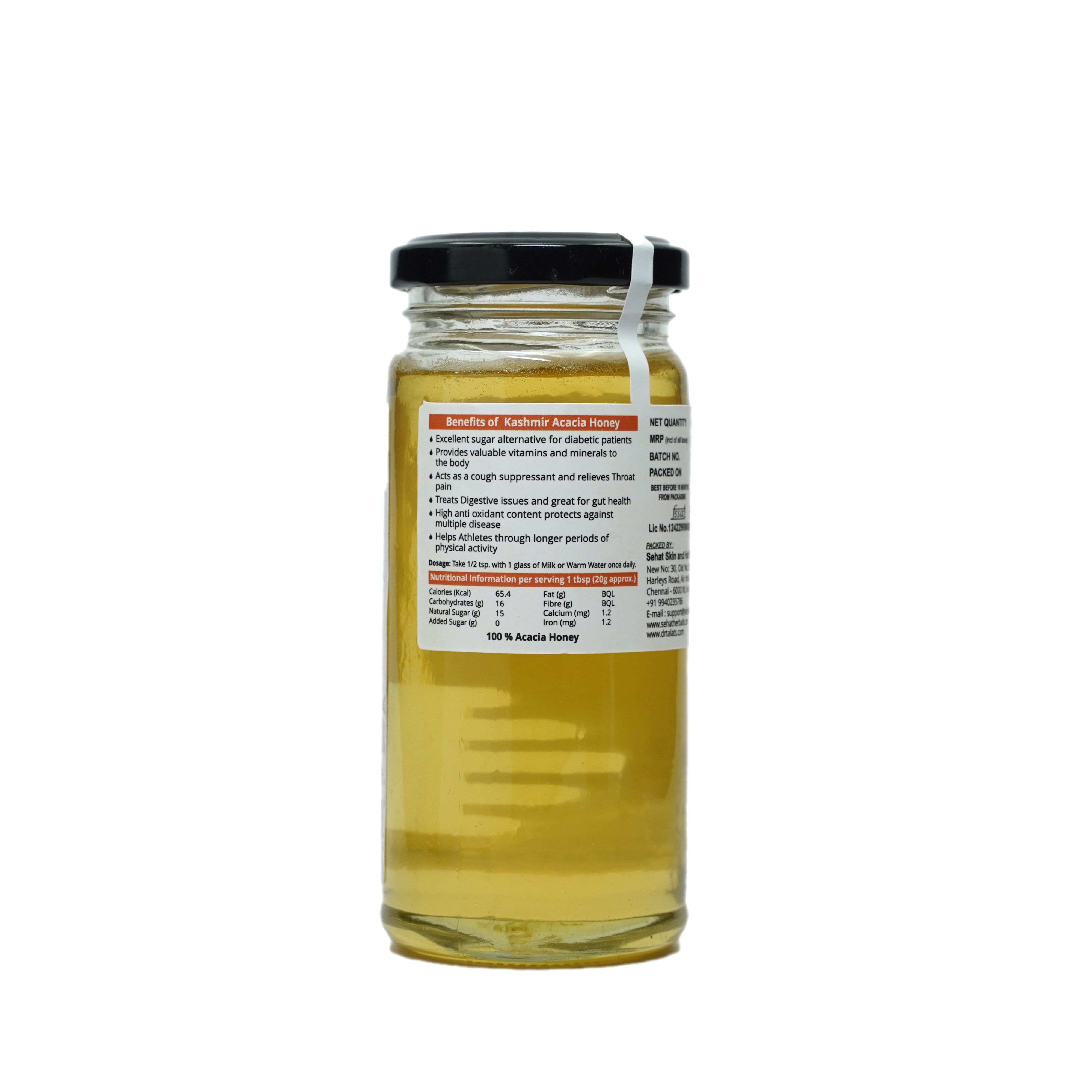 Premium Kashmir Acacia Honey